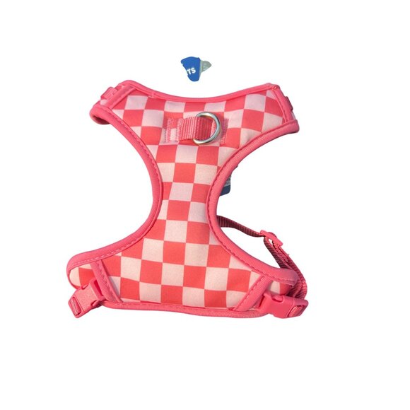 Top Paw Pink Checkered Adjustable Fashion Comfort Dog Pet Harness Sz XXS NWT - Picture 1 of 5